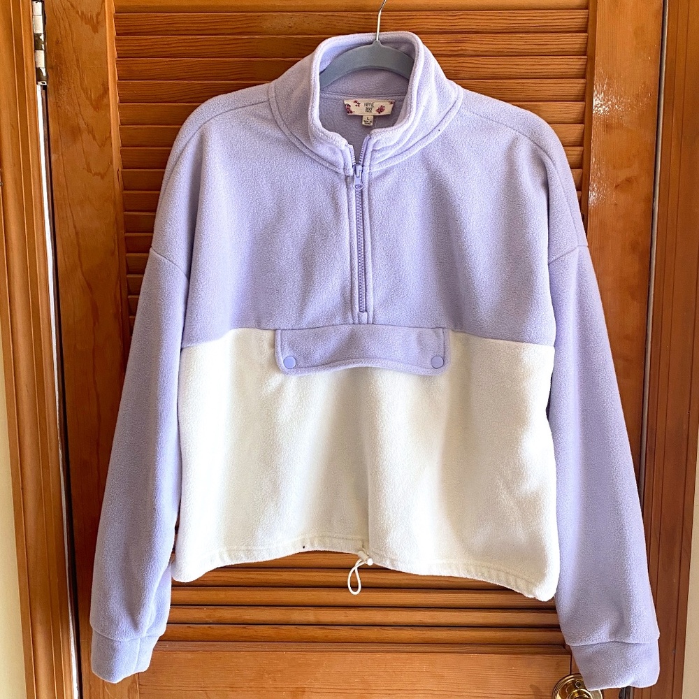 Hippie Rose Fleece Sweatshirt